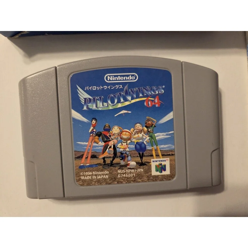 Nintendo 64 Pilot Wings Game Manual Inserts 1996 Video Games One Player